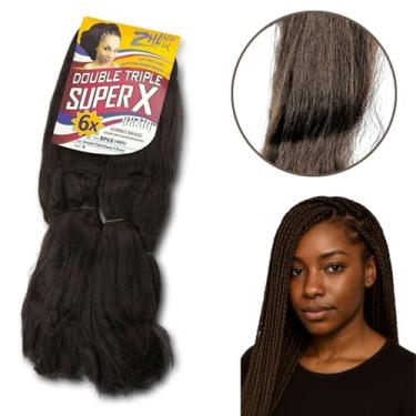 Imagem de Jumbo Jumbão Super X 400g Cabelo Sintético Para Tranças Box Braid Cor 8