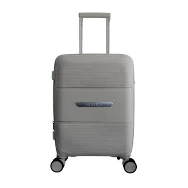 Imagem de Mala Bordo Polipropileno Padrão ANAC Rodas Duplas Removíveis Giratória