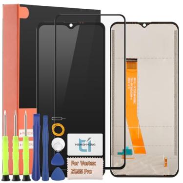 Imagem de Tela de substituição para Vortex ZG65 Pro de 6,5 polegadas para Vortex ZG65 Pro Display LCD Touch Screen Digitalizador com ferramentas de reparo (preto)