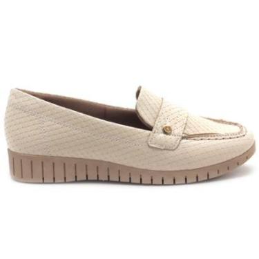 Imagem de Sapato Campesí Conforto Anabela Texturizado Feminino-Feminino
