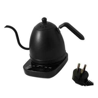 Imagem de Bothyi Chaleira elétrica pescoço de ganso, aquecedor de água, presente para casa, desligamento automático, chaleira multifuncional para cervejaria, Preto