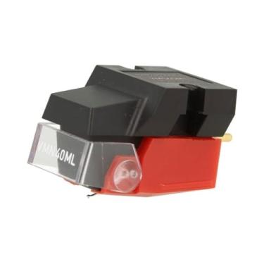 Imagem de Audio-Technica, Cápsula VM para Toca Discos com agulha Microlinear Corpo Série 500, VM540ML, Vermelho