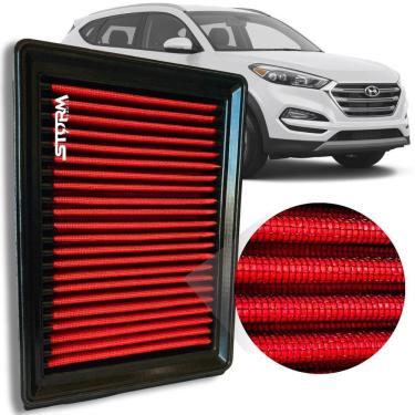 Imagem de Filtro Ar Esportivo Hyundai Tucson 1.6 Turbo Ano 2017 A 2024