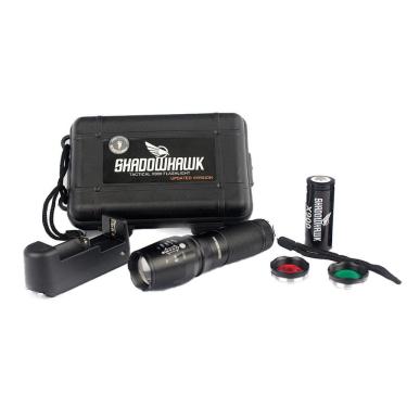 Imagem de Lanterna Shadowhawk X900 Exclusiva Com Lente Verde E Vermelha