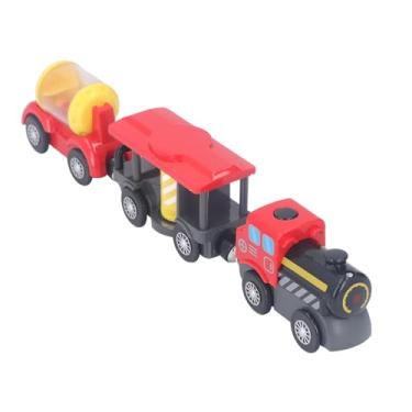 Imagem de Zhjvihx Brinquedo de Trem Magnético, Kids Train Toy Battery Operava Vibrante para o Jardim de Infância para Casa (Tipo 2)