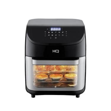 Imagem de Fritadeira Sem Óleo Airfryer Oven HQ 5 Em 1 12 Litros Digital Com Visor Preta HQ-AFO12LDVG 220V
