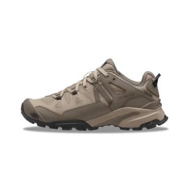Imagem de THE NORTH FACE Tênis masculino Ultra 112 impermeável para caminhada | couro ripstop, sola de borracha com alças de 5 mm, Cinza cogumelo/marrom mocha, 44