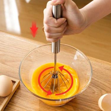 Imagem de Batedor de Massas Ovos Clara em Neve Inox Semi Automático - Nibus, Fue