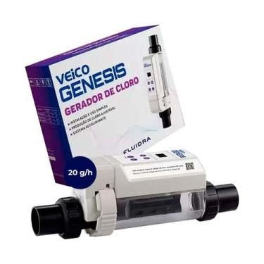 Imagem de Gerador De Cloro Veico Genesis 20 Pra Piscinas Até 60000 Lt - Fluidra