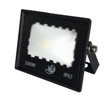 Imagem de Refletor Led 20w Bivolt Prova D'agua Branco-frio 110v 220v