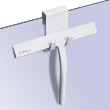 Imagem de Rodo de chuveiro RICHMIRTH 23cm com gancho de silicone - branco