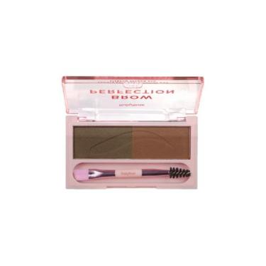 Imagem de Sombra De Sobrancelha Ruby Rose Brow Perfection Hbe2501, DUO 3 - 5 E 6
