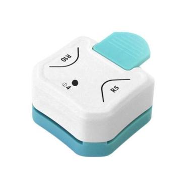 Imagem de Canteadeira Papel Cartão 3 Em 1 Canto Raio 5 E 10mm Furo 4mm - MOTIVAT