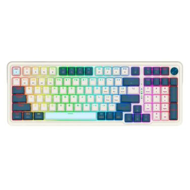 Imagem de Teclado Redragon Eisa Pro K686WB RGB Switch Red Layout 96%