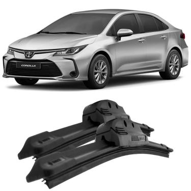 Imagem de Par Palhetas Limpador Parabrisa Corolla 2008 a 2022 Original Bosch Aerofit 26" 16