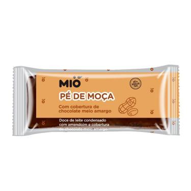 Imagem de Pé de Moça Mió com Cobertura Chocolate Meio Amargo 25g