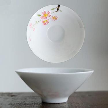 Imagem de Copo de chá estilo 50 ml Sakura em relevo à mão copos de saquê de cerâmica retrô copo mestre copos de coquetel doméstico
