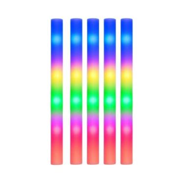 Imagem de Bastões Led Espuma Neon Presente De Festa Para Balada Formatura Casamentos Cria Atmosfera(5)