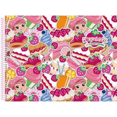 Imagem de Caderno Cartografia e Desenho Espiral Animativa, 60 folhas, Capa Dura, Moranguinho A