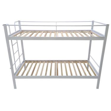 Imagem de Conjunto para Quarto 1 Beliche e 1 Escrivaninha 135x75cm Completa Casa Branco