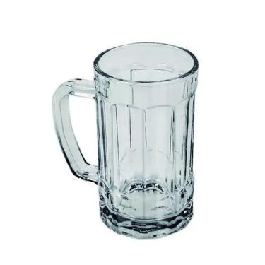 Imagem de Caneca de Chopp Cerveja 390ml Vidro Resistente Premium