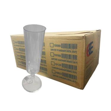 Imagem de Taça Champagne Plástica 120ml  1cx  - Eliteplastic