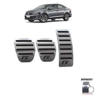 Imagem de Pedaleira Manual Gravação em Preto Virtus R-Line