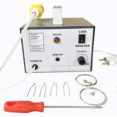 Imagem de Pirógrafo profissional sinzato pp-4, 60watts, 110/220volts