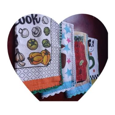 Imagem de Croches em panos atoalhados