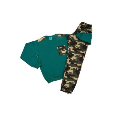 Imagem de Conjunto de moletom peluciado - ., Cor única, Tam 10