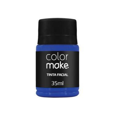 Imagem de Tinta facial 35ml Colormake Maquiagem artística Escola Halloween Circo