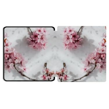 Imagem de Yzlvigrous Capa para Kindle Oasis 9/10ª Geração 2017/2019, Modelo: CW24WI/S8IN4O, TPU de 7 Polegadas TPU Tampa de Casca Traseira com Recurso de Vigília do Sono Automático