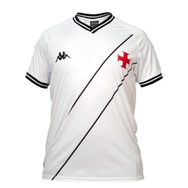 Imagem de Camisa Vasco da Gama Kappa Supp Tradition Branco - Masculino, GG, Bran