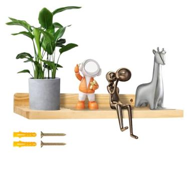 Imagem de HJJWNDDNG Tonies Shelf - Estante magnética de madeira Tonie, prateleiras de parede, economia de espaço, suporte magnético flutuante para prateleira Toniebox organizador de brinquedo e estatueta de