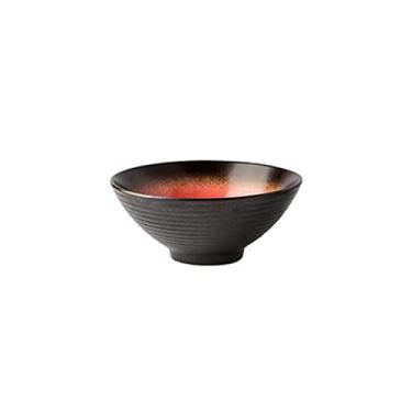 Imagem de WYUYIWH Tigela de cerâmica tigela de arroz tigela de ramen salada tigela de sopa de macarrão restaurante cozinha talheres decoração de casa (cor: A)