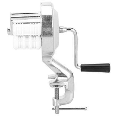Imagem de Máquina manual de macarrão de aço inoxidável, fácil bricolage, máquina de prensar macarrão, suprimentos de cozinha