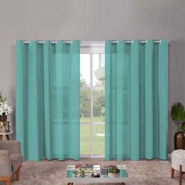 Imagem de Cortina Roma 3,00L X 2,20A Janela, Decoração, Aconchegante Estilo Conf