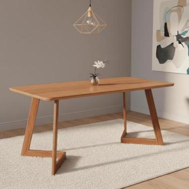 Imagem de Mesa para Sala de Jantar 180cm sem Vidro Caju - Cimol