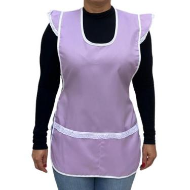 Imagem de Avental bata manguinha - Armarinho Neves, Lilás