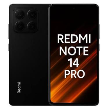 Imagem de Smartphone Celular Xiaomi Redmi Note 14 Pro 5G, Tela 6,67, 120Hz, Câm.