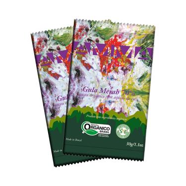 Imagem de Kit 2X: Chocolate 70% Cacau Orgânico Gula Merah Amma 30g