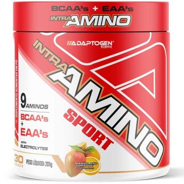 Imagem de Intra Amino Sport Adaptogen 201g Intra e Pré Treino Manga-Unissex