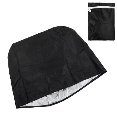 Imagem de Cryfokt Capa Impermeável Requintada para Churrasco Com Cor Elegante, Fácil de Transportar Protetor de Churrasco à Prova de Chuva para Acessórios de Churrasqueira de Jardim