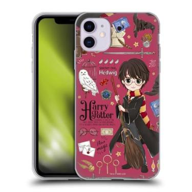 Imagem de Head Case Designs Capa de gel macio oficialmente licenciada Harry Potter com estampa Harry Potter Relíquias da Morte XXXVII compatível com Apple iPhone 11