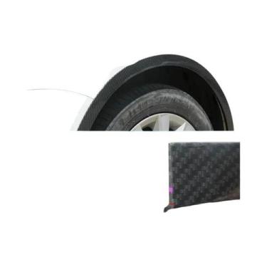 Imagem de Protetores De Arco De Roda De Carro Em Fibra De Carbono De 1,5M Com Mo