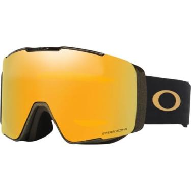 Imagem de Oakley Óculos de neve Line Miner Pro L Low Bridge Fit 50º aniversário com irídio Prizm 24K e lente de irídio gelado Prizm + estojo de óculos
