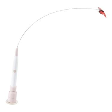 Imagem de Whtkoph Brinquedo Elétrico Interativo Automático para Gatos Domésticos, Rosa Branco