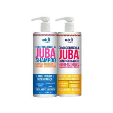 Imagem de Kit Widi Care Shampoo E Condicionador 1l Juba - WIDI CARE JUBA