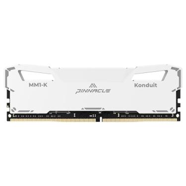 Imagem de Timetec Pinnacle Konduit 32GB DDR4 3200MHz PC4-25600 CL16-18-18-38 XMP2.0 Overclocking 1.35V Dual Rank compatível com AMD e Intel Desktop Gaming PC Módulo de Memória - Branco