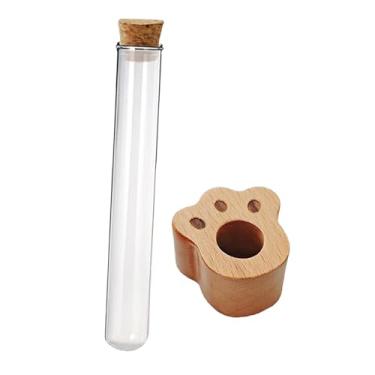 Imagem de Generic Pote em Formato de Bigode de Gato, Caixa de Armazenamento para Decoração de Casa, Presente Memorial, Base de Madeira em Formato de Pata.